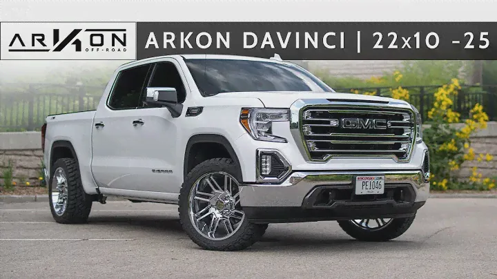 ARKON DaVinci 22x10 -25 | 2021 GMC Sierra 1500