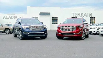 GMC Terrain VS GMC Acadia В чем разница?