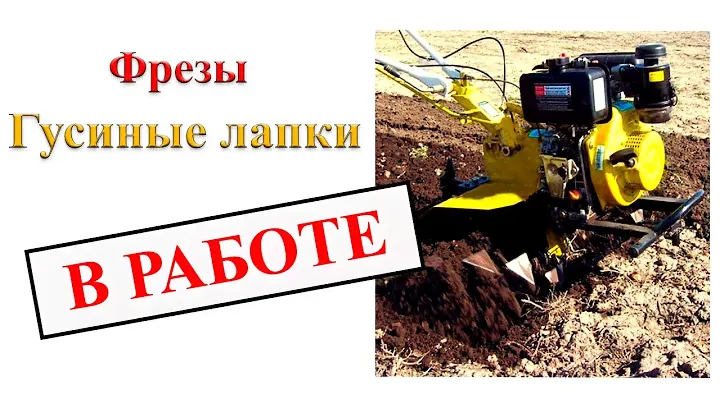 Фрезы Гусиные лапки от Целина