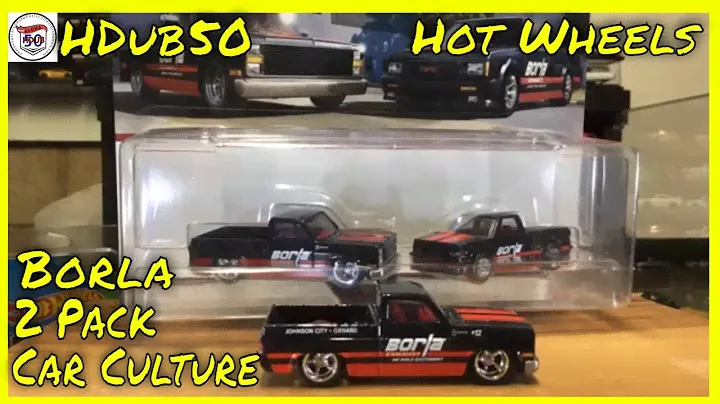 Hot Wheels Car Culture 2021 Borla Chevrolet Silverado and GMC Syclone  2 pack