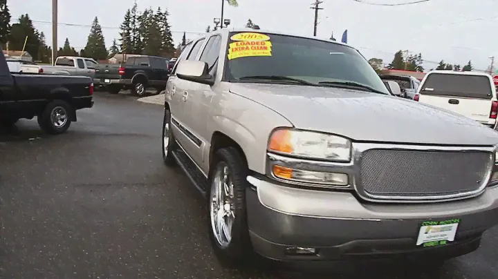 2005 GMC Yukon SLT 4WD 22" Wheels w/ New Tires!