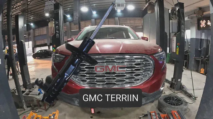 замена амортизатора...GMC Terrain #подвеска #ходовая