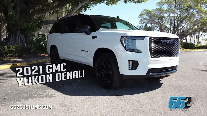 662 Customs: Custom Build Showcase 2021 GMC Yukon Denali White  - Ultimate Package w/ Tuxedo Top