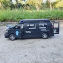 🛍 Модель автомобиля из сплава GMC SAVANA 1:32, Литые металлические модифицированные полицейские БРОНИРОВАННЫЕ АВТОМОБИЛИ, модель автомобиля со светильник, коллекционная игрушка для детей, подарок