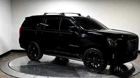 Black 2021 GMC Yukon Denali 360