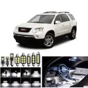 15 шт. Авто внутренние светодиодные лампы Набор для 2007 2008 2009 2010 2011 2012 GMC Acadia Карта