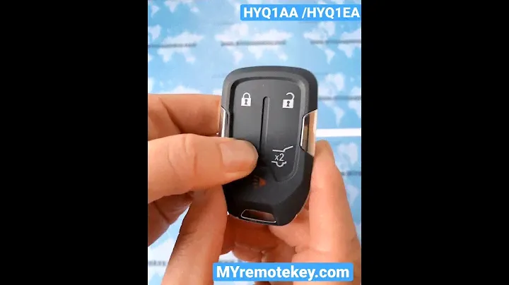 GMC Acadia Terrain HYQ1AA 315mhz smart key ID46 chip 13508275 2018-2019 year www.myremotekey.com