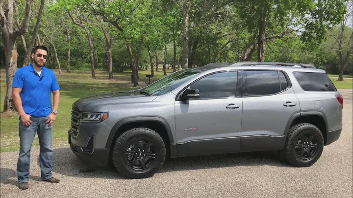 5-минутные обзоры — GMC Acadia AT4 2022 года выпуска