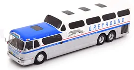 IXO 1/43 GMC Scenicruiser Greyhound автобус 1956 white/silver