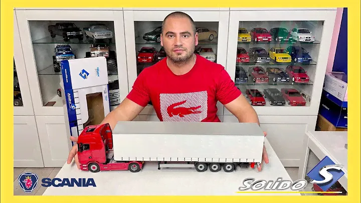 1:24 Scania 580S Highline & trailer - Solido Truck Edition [Unboxing]