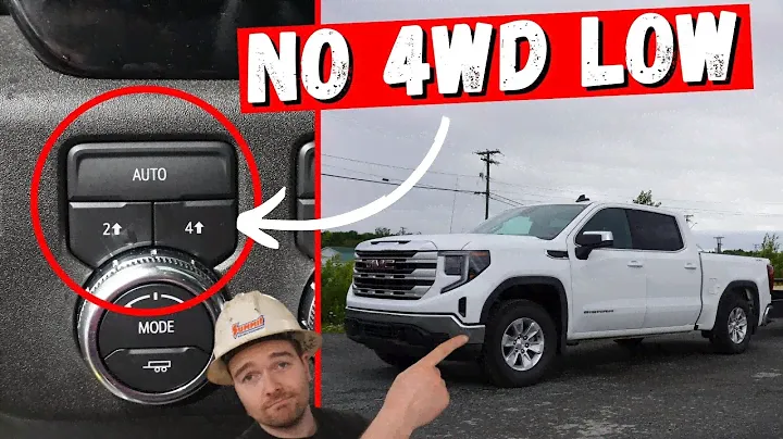 GMC Sierra 1500 2.7L TurboMAX | No 4WD LOW??