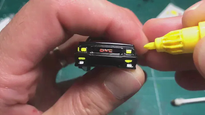 Hotwheels ´91 GMC SYCLONE / custom wheels swap
