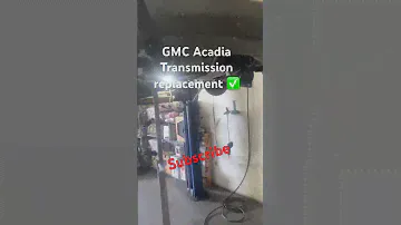 Gmc Acadia Transmission Replacement ✅
