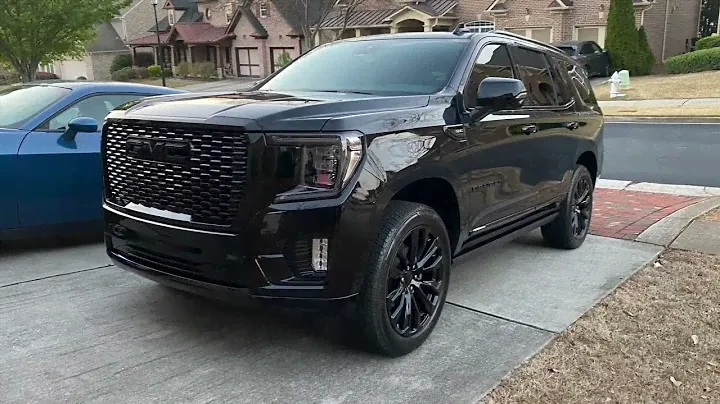 2023 GMC Yukon Denali Full Black Out Before/After